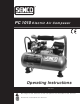 Senco PC 1010 Operating Instructions Manual