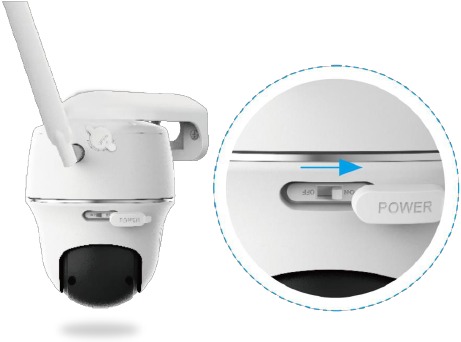 Reolink - Go PT Plus - Connect to the Mobile Carrier Network - Step 1 Connect to the Mobile Carrier Network - Step 1