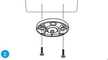 Reolink - Go PT Plus - Mount the Camera to the Ceiling - Step 2 Mount the Camera to the Ceiling - Step 2
