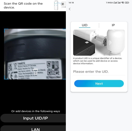 Reolink - Go PT Plus - Set up the Camera on the App - Step 1 Set up the Camera on the App - Step 1