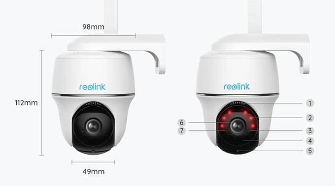 Reolink - Go PT Plus - Specs - Part 1 Specs - Part 1