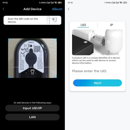 Reolink - Argus PT Ultra - Set up the Camera on the App - Step 1 Set up the Camera on the App - Step 1