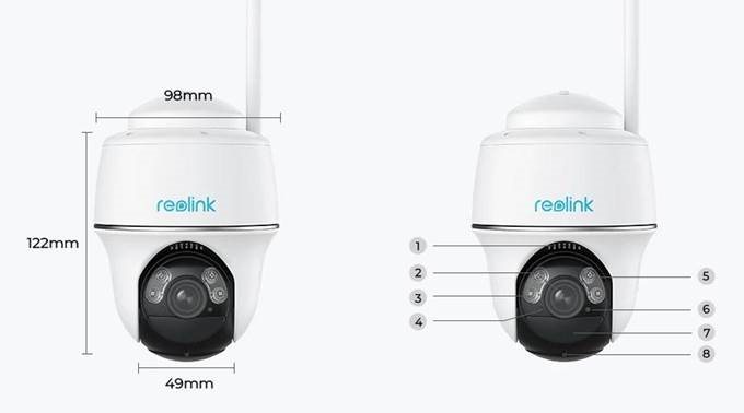 Reolink - Argus PT Ultra - Specs - Part 1 Specs - Part 1