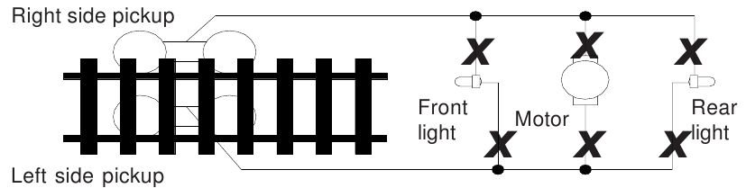 MRC - 0001922 - Standard DC loco wiring diagram Standard DC loco wiring diagram