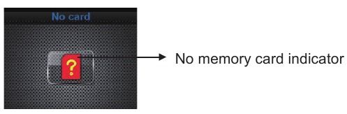 DIGITNOW - M122A - Home/MODE: No memory card Home/MODE: No memory card