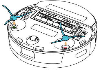 Yeedi - Cube - Install Edge Brushes Install Edge Brushes