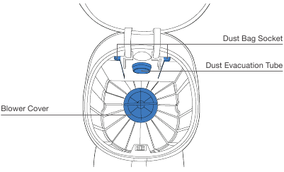 Yeedi - Vac Station - Self-empty Station (Bottom) Self-empty Station (Bottom)