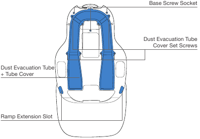 Yeedi - Vac Station - Self-empty Station (Top) Self-empty Station (Top)