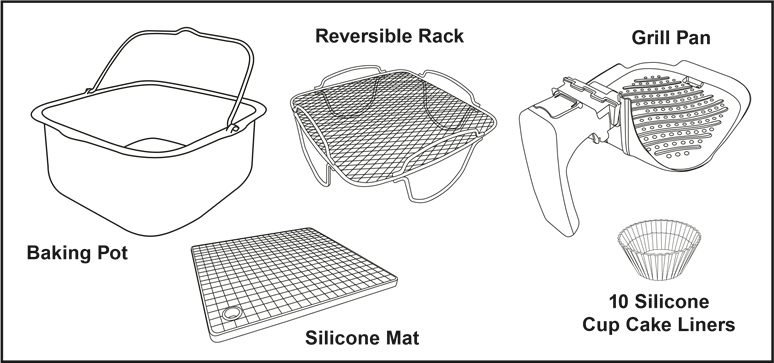 NuWave - Brio 36001 - ACCESSORIES ACCESSORIES