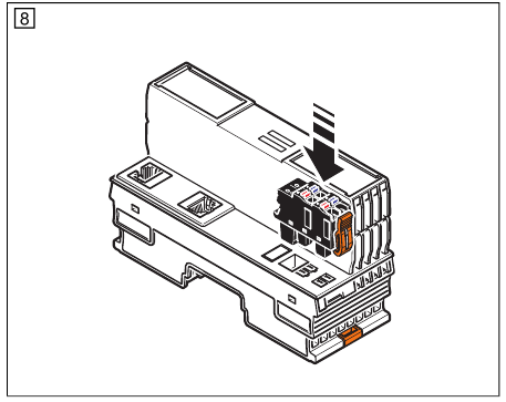 Phoenix Contact - AXC 1050 - Inserting supply connector Inserting supply connector