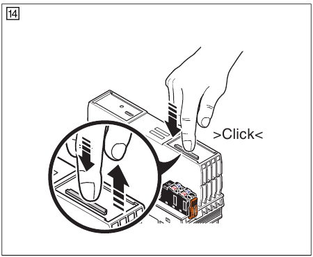 Phoenix Contact - AXC 1050 - Removing the parameterization memory Removing the parameterization memory