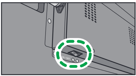 Ricoh - A6500 - Turning ON the Power - Step 2 Turning ON the Power - Step 2