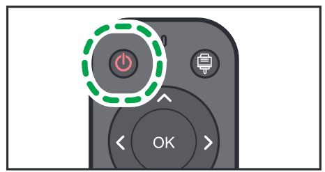 Ricoh - A6500 - Turning ON the Power - Step 6 - Remote control Turning ON the Power - Step 6 - Remote control