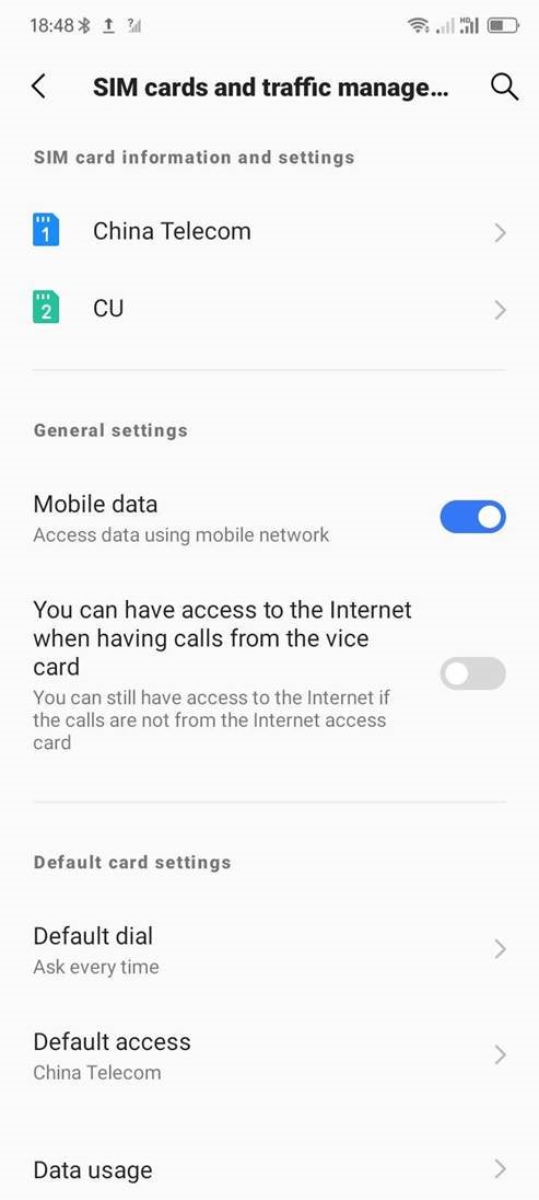 Blackview - A55 Pro Series - Connect with Mobile network - Step 2 Connect with Mobile network - Step 2
