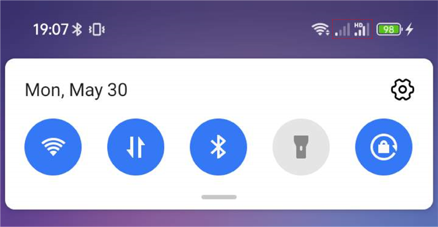 Blackview - A55 Pro Series - Connect with Mobile network - Step 3 Connect with Mobile network - Step 3