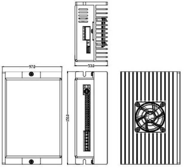 StepperOnline - CL86T - Mechanical Specifications Mechanical Specifications