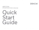 Denon AVR-S770H Quick Start Manual