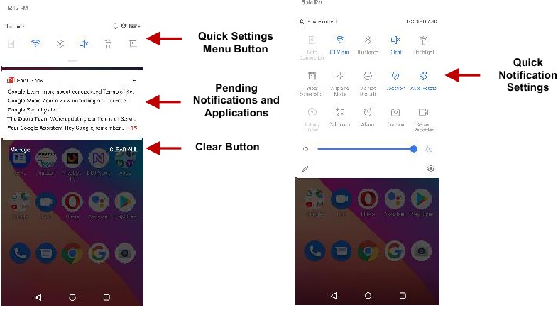 BLU - G90 PRO - Notifications Bar - Step 2 Notifications Bar - Step 2