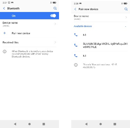 BLU - G90 PRO - Power on Bluetooth Power on Bluetooth