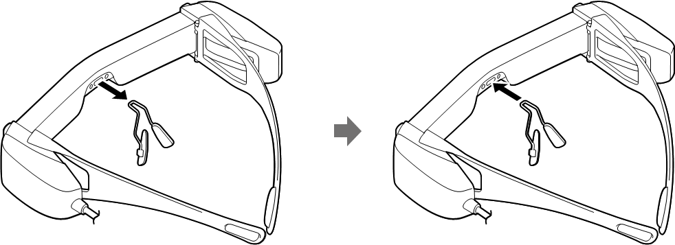 Epson - MOVERIO BT-40 - Replacing Nose Pad Replacing Nose Pad