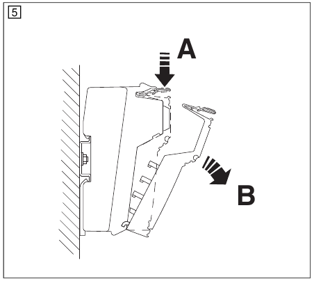 Phoenix Contact - ILC 150 ETH - Removing a plug Removing a plug