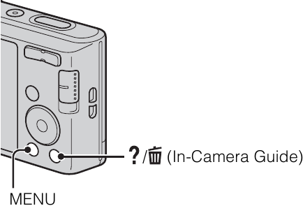 Sony - DSC-W730 - In-Camera Guide In-Camera Guide