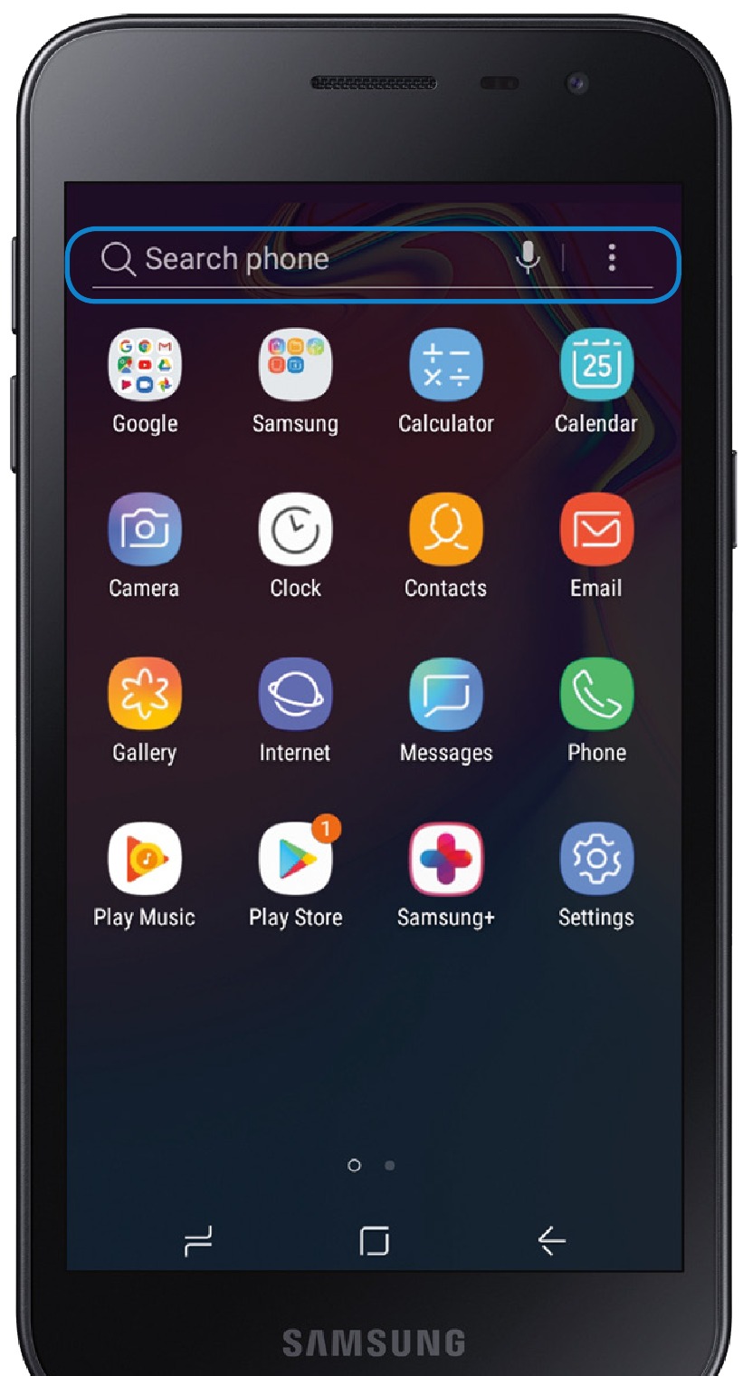 Samsung - Galaxy J2 - Search Search