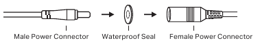TP-Link - Tapo C310 - Install Waterproof Seal for Power Connectors Install Waterproof Seal for Power Connectors