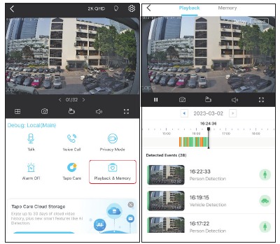 TP-Link - Tapo C325WB - Camera Detection & Alerts - Check Recordings Camera Detection & Alerts - Check Recordings