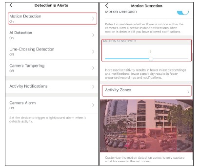 TP-Link - Tapo C325WB - Camera Detection & Alerts - Motion Detection Camera Detection & Alerts - Motion Detection