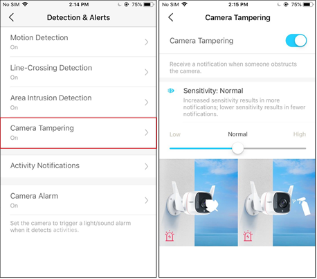 TP-Link - Tapo C320WS - Camera Tampering Detection Camera Tampering Detection