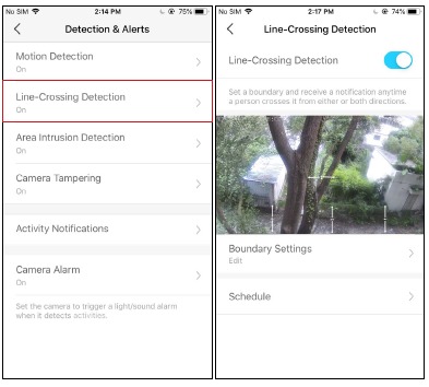 TP-Link - Tapo C320WS - Line-Crossing Detection Line-Crossing Detection