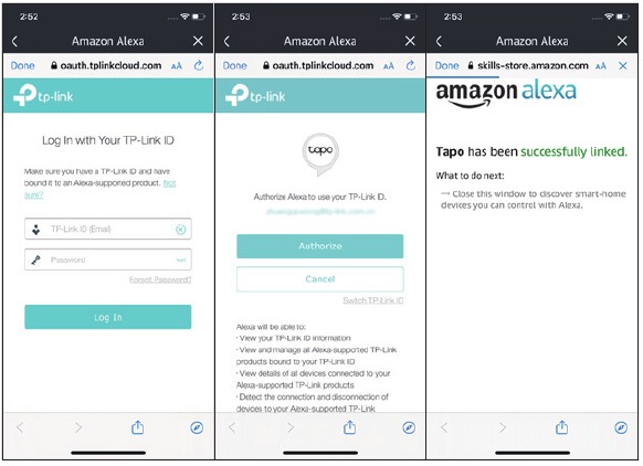 TP-Link - Tapo C110 - How to use Amazon Frustration-Free Setup with Tapo devices - Step 3 How to use Amazon Frustration-Free Setup with Tapo devices - Step 3
