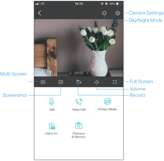 TP-Link - Tapo C110 - Live View Live View
