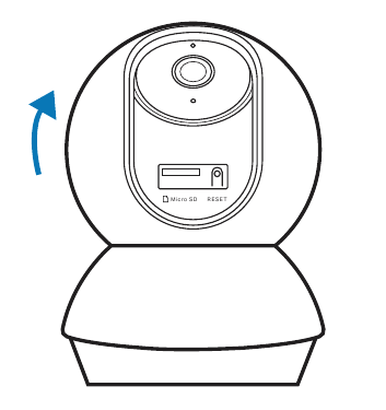 TP-Link - Tapo C211 - Install a microSD Card - Step 1 Install a microSD Card - Step 1