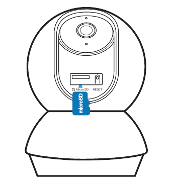TP-Link - Tapo C211 - Install a microSD Card - Step 2 Install a microSD Card - Step 2