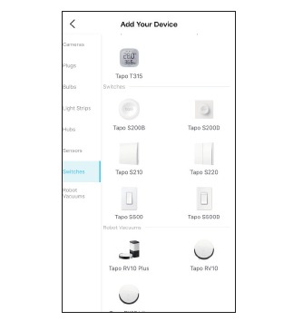 TP-Link - Tapo S500 - Add Your Switch Add Your Switch