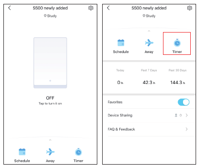 TP-Link - Tapo S500 - Timer - Step 1 Timer - Step 1
