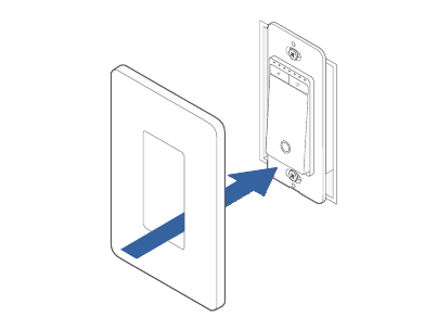 TP-Link - Tapo S505D - Attach the Wallplate and Turn on Power Attach the Wallplate and Turn on Power