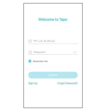 TP-Link - Tapo S505D - Log In Log In