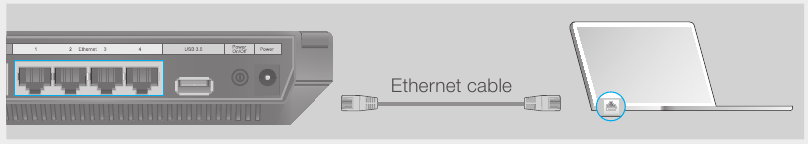 TP-Link - AC3200 - Configuring the Router - Step 1 Configuring the Router - Step 1