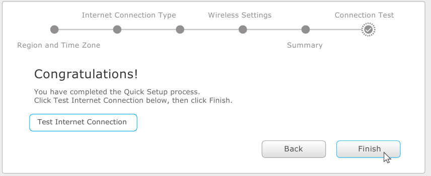 TP-Link - AC3200 - Configuring the Router - Step 8 Configuring the Router - Step 8