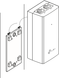 TP-Link - CPE205 - Mounting Power Adapter (Optional) - Step 2 Mounting Power Adapter (Optional) - Step 2