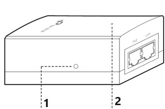 TP-Link - CPE205 - Panel Layout Passive PoE Adapter Panel Layout Passive PoE Adapter