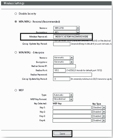 TP-Link - TL-WR710N - Customizing Name & Password - Step 2 Customizing Name & Password - Step 2