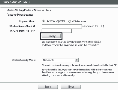 TP-Link - TL-WR710N - Repeater/Client Mode - Step 1 Repeater/Client Mode - Step 1