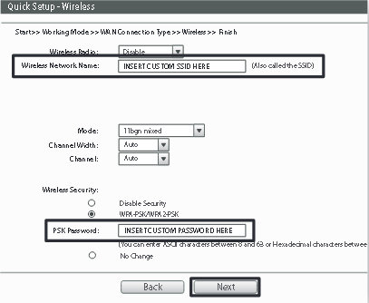 TP-Link - TL-WR710N - Wireless Router Mode - Step 2 Wireless Router Mode - Step 2