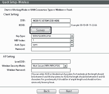 TP-Link - TL-WR710N - WISP Client Router Mode - Step 2 WISP Client Router Mode - Step 2