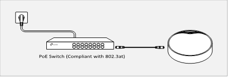TP-Link - Deco X50-PoE - Via PoE Switch (Compliant with 802.3at) Via PoE Switch (Compliant with 802.3at)
