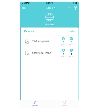 TP-Link - Deco S4 - Dashboard - Step 1 Dashboard - Step 1